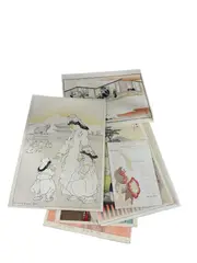 Untitled by Elizabeth Keith, woodcut and a, sold Aug 2026