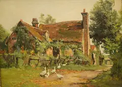 Untitled by Sidney Grant Rowe, oil on canvas, sold Jul 2026