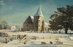 Untitled by Rowland Hilder, ink, sold Jul 2026