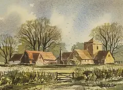 Untitled by Rowland Hilder, watercolour, sold Jul 2026