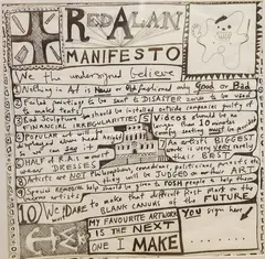 Red Alan Manifesto by Grayson Perry, print, sold Jul 2026
