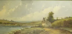 Untitled by Alfred Henry Vickers, oil on canvas, sold Jul 2026