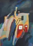 Untitled by Georgy Kovenchuk, oil on canvas, sold Jul 2026