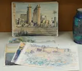 Untitled by John Drummond, watercolor, sold Jul 2026