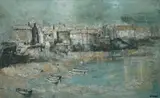 Mousehole by Pamela Entwistle Wright, oil on board, offered Oct 2026