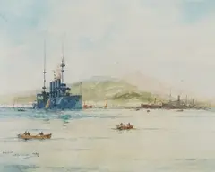 Untitled by William Minshall Birchall, 1920, watercolour, offered Jul 2026