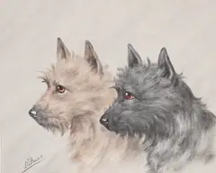 Untitled by L.W. Fraser, pastel, offered Jul 2026
