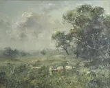 Untitled by George Boyle, oil on canvas, sold Jun 2026