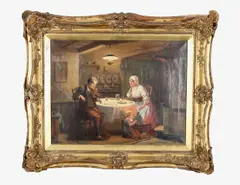 Untitled by Alexander Rosell, oil on canvas, offered Jun 2026