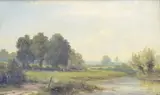 Untitled by William Henry Mander, oil on canvas, offered Jun 2026