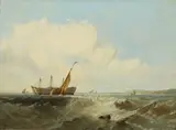 Untitled by Alfred Montague, oil on canvas, sold Jun 2026