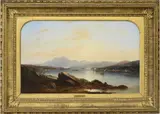 Untitled by Charles Leslie, oil on canvas, sold Jun 2026