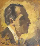 Untitled by Paul Émile Lacomte, oil on canvas, sold Jun 2026