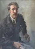 Untitled by Armand Massonet, oil on canvas, offered Jun 2026