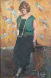 Untitled by Kurt Peiser, 1924, oil on canvas, sold Jun 2026