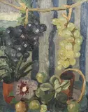Untitled by Lucy Harwood, oil on canvas, sold Jun 2026
