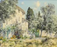 Untitled by Gabriel Deschamps, oil on canvas, sold Jun 2026