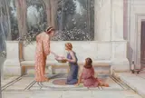 Untitled by Henry Ryland, watercolour, sold Jun 2026