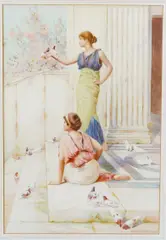 Untitled by Henry Ryland, watercolour, sold Jun 2026