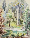 Untitled by Claire Maillot, watercolour, offered Jun 2026