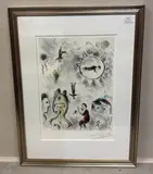 Untitled by Marc Chagall, etching, offered May 2026