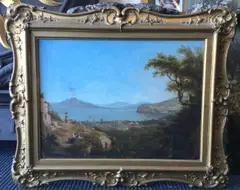 Untitled by Clement Burlison, oil on canvas, offered Dec 2023