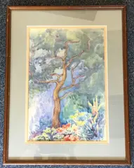 Untitled by Dora Prower, 1990, watercolour, offered Jul 2023