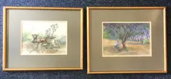 Untitled by Dora Prower, 1969, watercolor, offered Jul 2023
