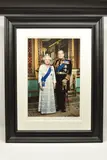 'HER MAJESTY QUEEN ELIZABETH AND HRH PRINCE PHILIP', a limited by John Swannell, print, sold Oct 2026