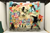 Love and follow your heart by Uri Dushy, mixed media, sold Aug 2026