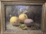 Untitled by Oliver Clare, oil on board, sold Aug 2026
