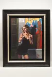 Eden in toulouse by Fabian Perez, print on board, sold Aug 2026