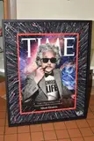 Time - albert einstein by Mr Sly, mixed media on board, sold Aug 2026