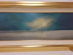 The perfect storm by Lawrence Coulson, print on board, sold Aug 2026