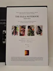 The eliza notebook by Robert Lenkiewicz, print, sold Aug 2026
