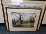 The take-off expert by Brian Sheward, watercolour on paper, sold Aug 2026