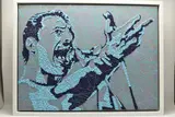 Untitled by Jim Dowie, mixed media on canvas, sold Jul 2026