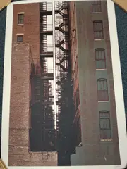 New york canyon by Gerd Winner, screenprint, sold Jul 2026