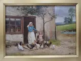 Untitled by Albert Banner, 1919, oil on canvas, sold Jul 2026