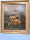 Untitled by John W. Morris, oil on canvas, sold Jul 2026