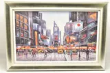 Times square morning by Henderson Cisz, print, sold Jul 2026