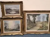 Untitled by Nigel Hallard, oil on board, sold Jul 2026