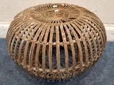 1960'S RATTAN LOBSTER POT STOOL Dimensions:approximate height 64cm x height 40cm by Franco Albini, print (other), sold Jul 2026