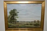 Dedham church from dedham vale, essex by Thomas Kennedy, oil on canvas, sold Jun 2026