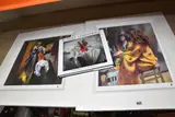 The painter with roxana by Robert Lenkiewicz, print on paper, sold Jun 2026