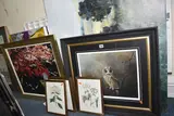 comprising an indistinctly signed London skyline at night, by Modern Decorative Pictures And Prints, oil on canvas, sold Jun 2026