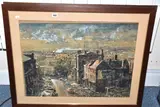 Walsall town by R W Dickens, watercolour on paper, sold Jun 2026