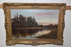 Untitled by Daniel Sherrin, oil on canvas, sold Jun 2026