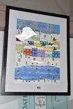 On a day like this by Gordon Barker, acrylic on paper, sold Jun 2026