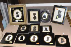 comprising some 19th century and some 20th century, including by Twelve Silhouette Portrait Miniatures, watercolor, sold Jun 2026